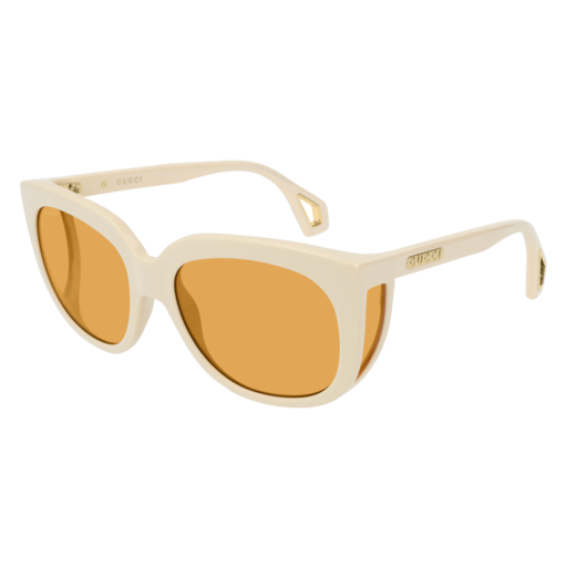 Gucci GG0468S rectangle sunglasses in White