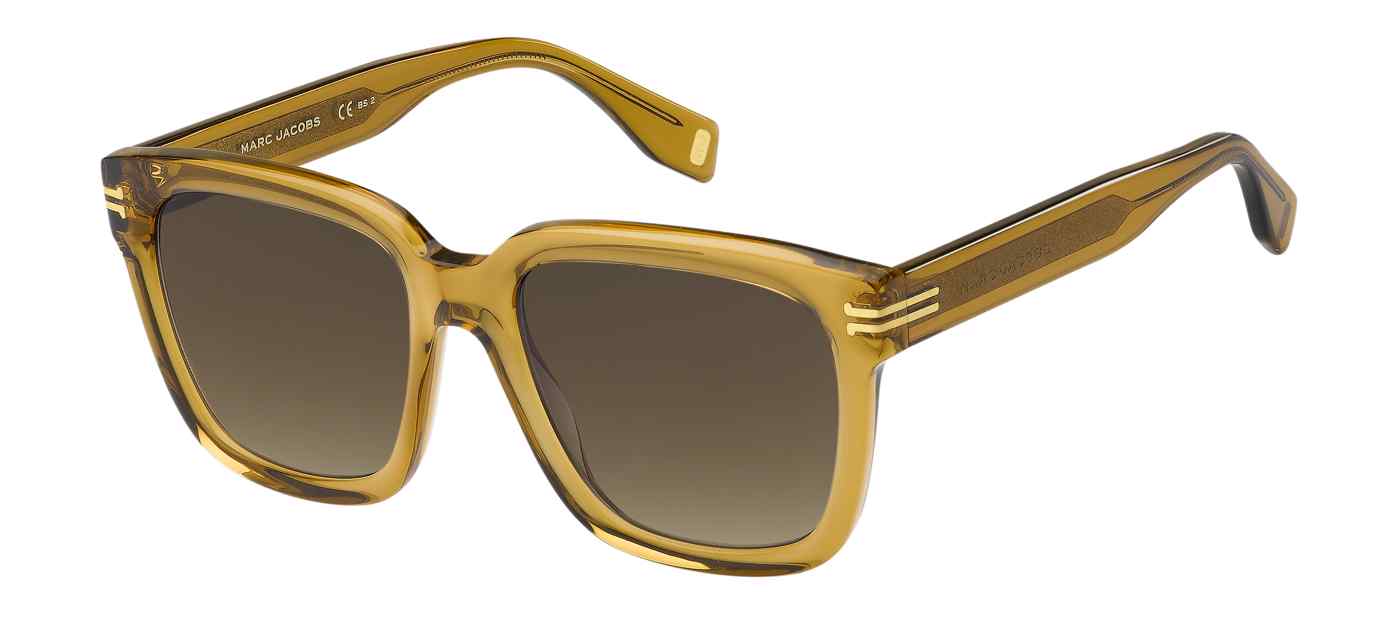 Marc Jacobs MJ 1035/S square sunglasses in Yellow/Brown Gradient