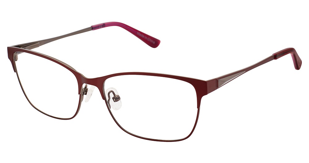 Burgundy/Gun
