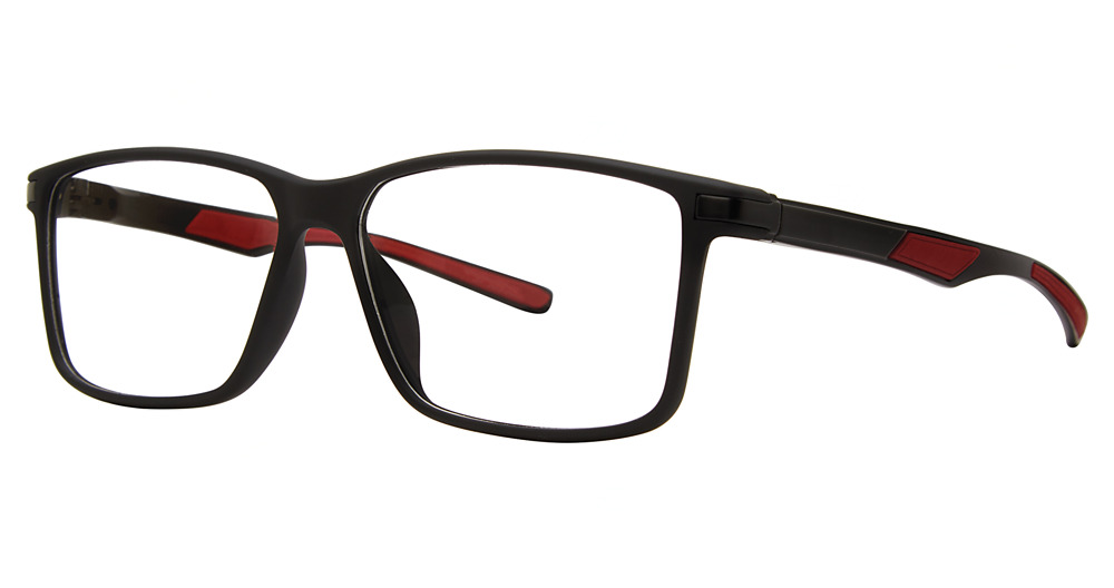 black/red