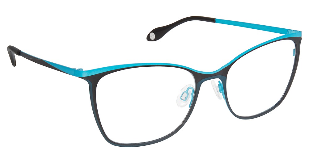 TURQUOISE BLACK BLUE