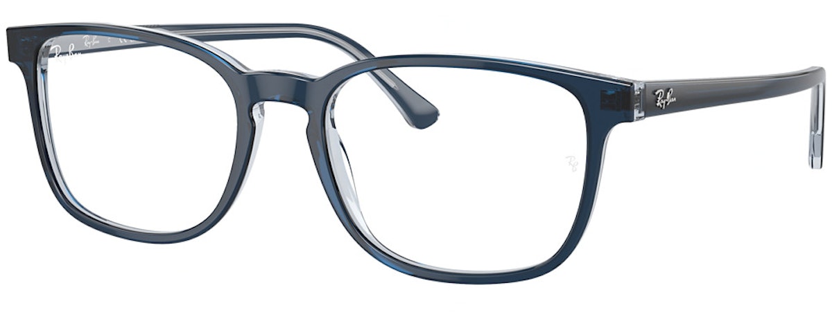 BLU ON TRANSPARENT BLU
