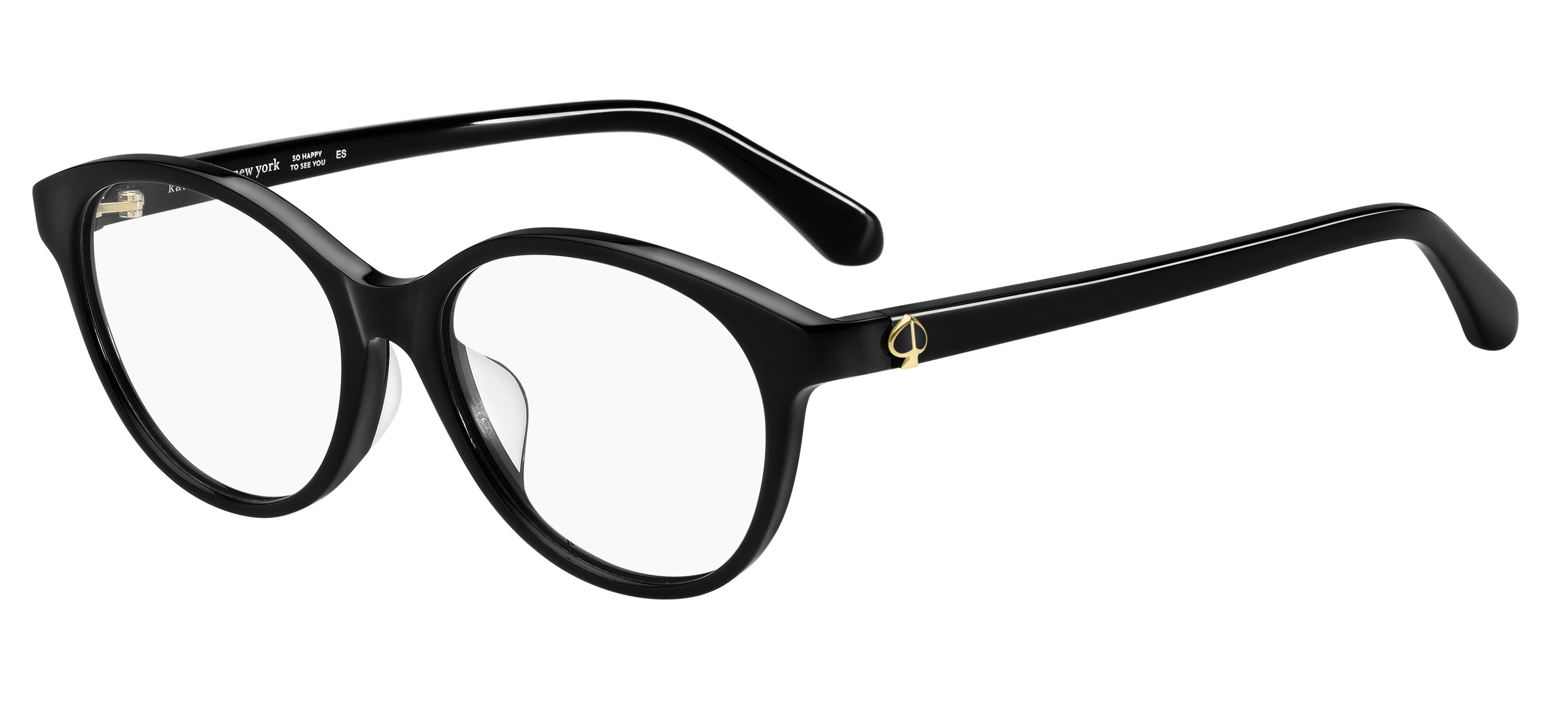 Kate Spade Kileen/F round eyeglasses in Black