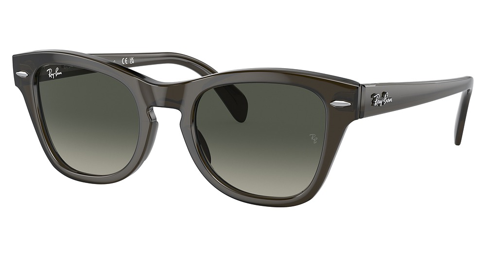 TRANSPARENT OLIVE GREEN / GREY GRADIENT