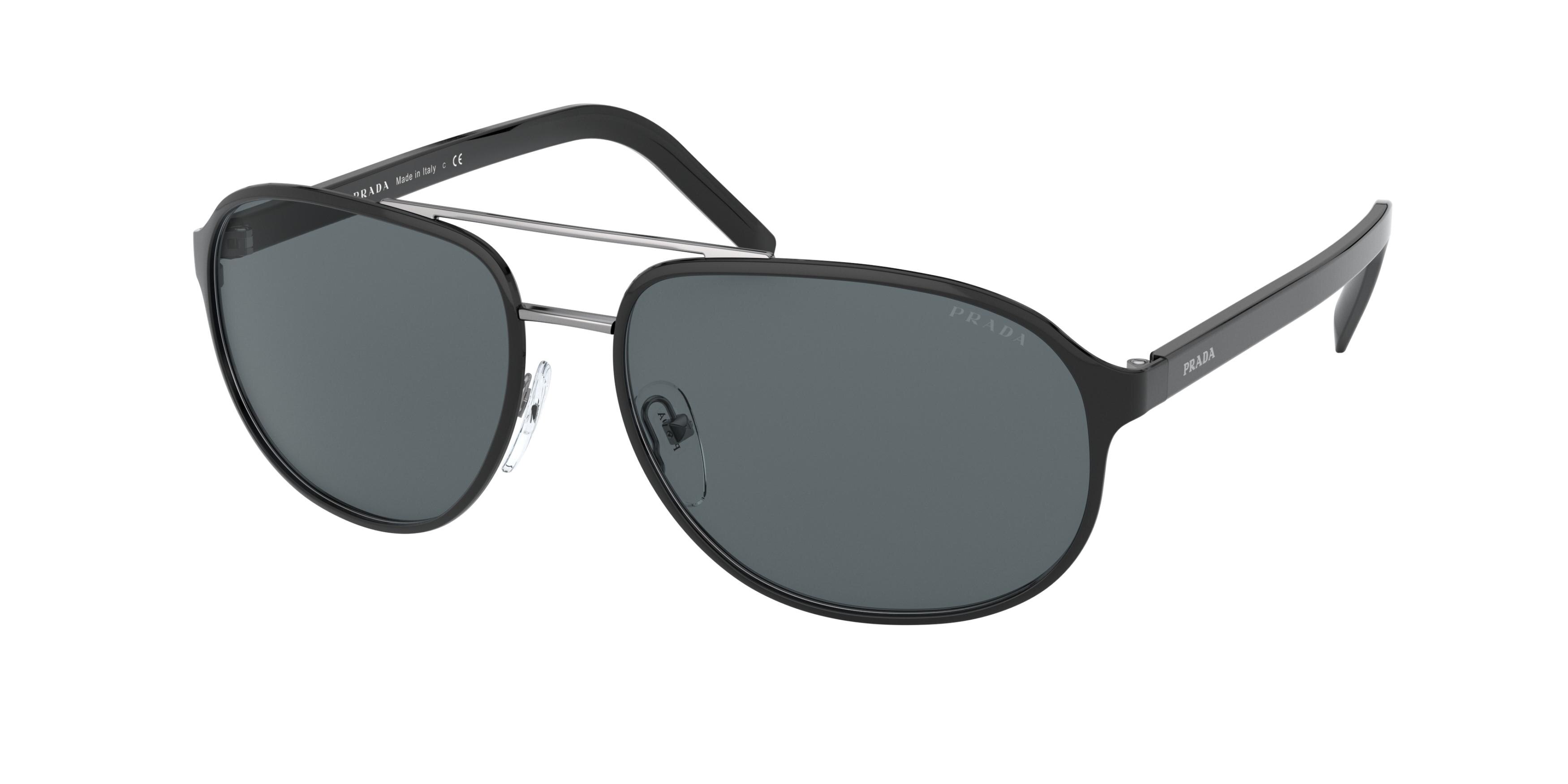 TOP BLACK ON GUNMETAL