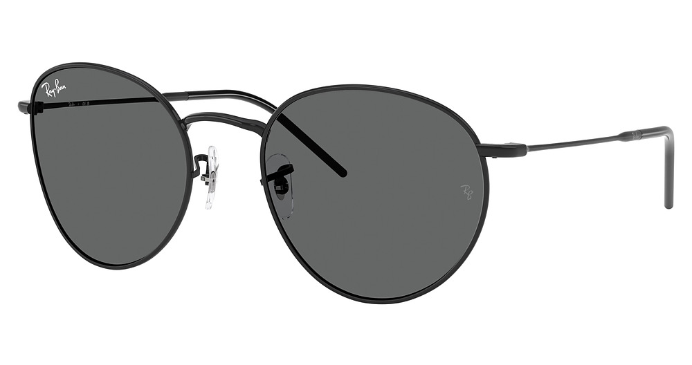 Ray-Ban RBR0103S ROUND REVERSE round sunglasses in Black/Dark Grey