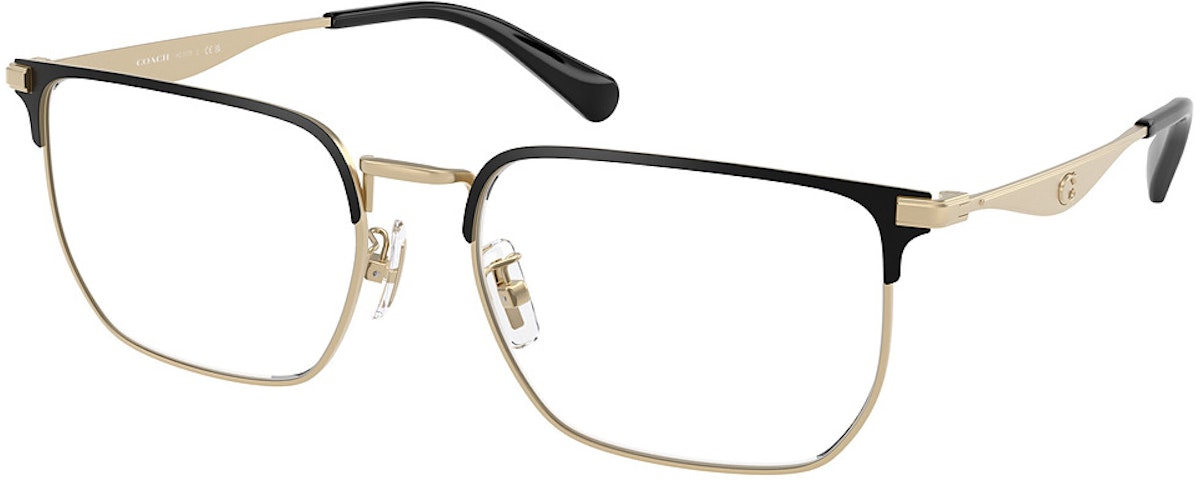 SATIN LIGHT GOLD / BLACK