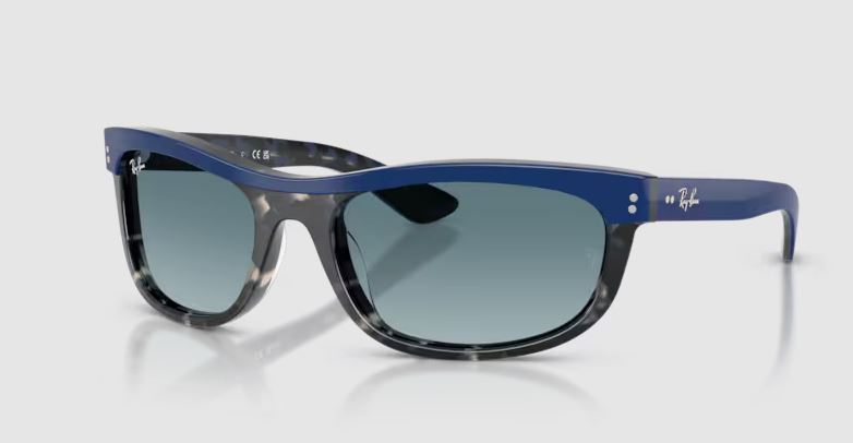 BLU ON HAVANA / BLUE GRADIENT GREY