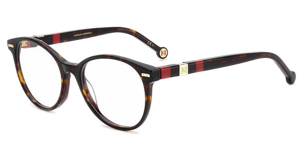 Carolina Herrera HER 0109 cateye eyeglasses in Havanred
