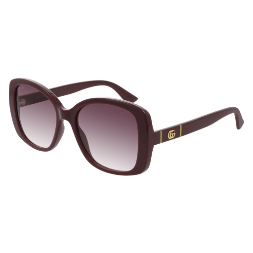 Gucci GG0762S round sunglasses in Burgundy Burgundy Red/Cr 39
