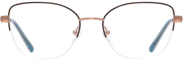 Black / Rose Gold / Teal