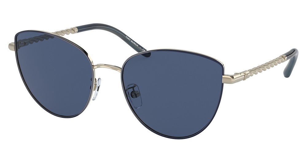 SHINY LIGHT GOLD / SOLID NAVY