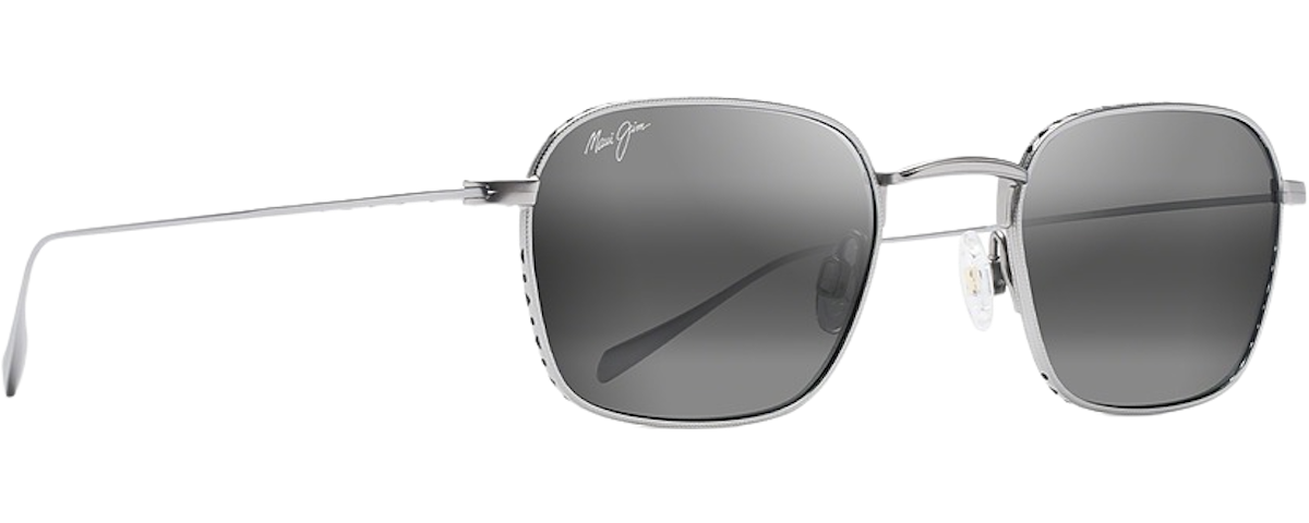 Maui Jim Puka 556 Matte Silver Neutral Grey Shop Glasses