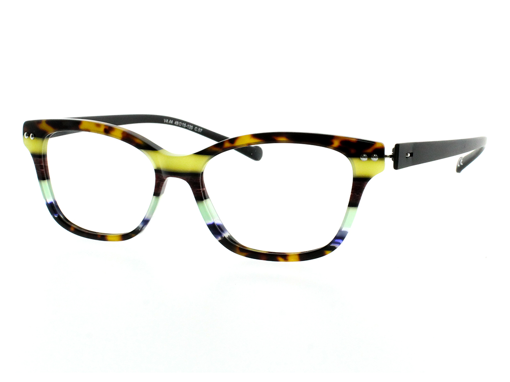 iGreen V-4.44 cateye eyeglasses in Multilayer Havana