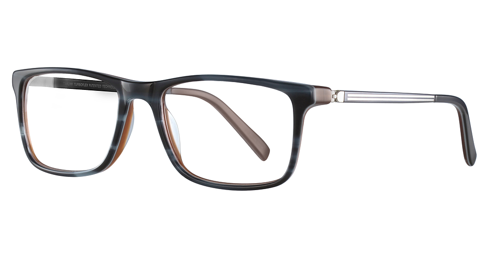 1-Brown Marbled & Blue