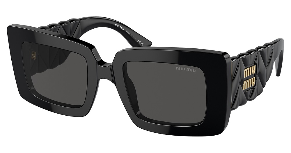 Miu Miu MU 05YS sunglasses in Black/Dark Grey