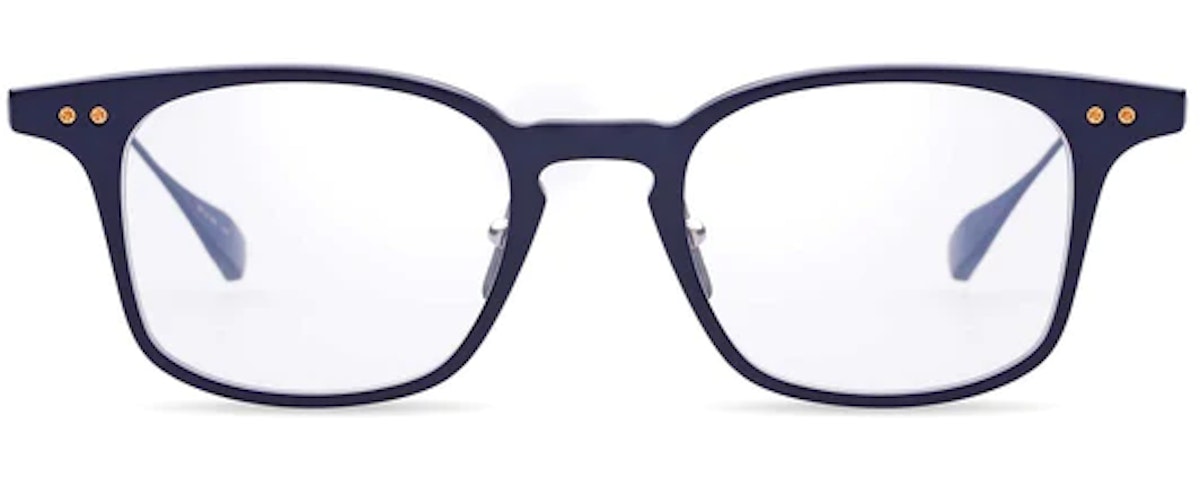 Matte Navy - Silver - White Gold