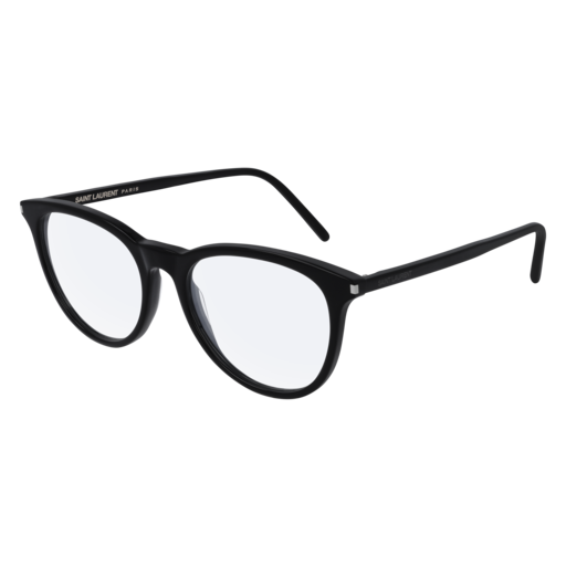 Saint Laurent SL 306 round sunglasses in Black