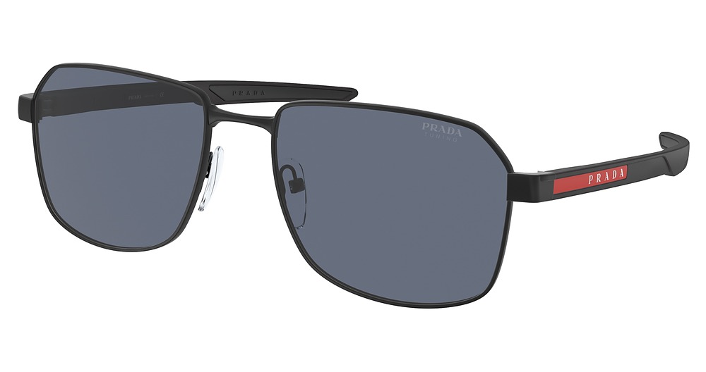 BLACK RUBBER / BLUE