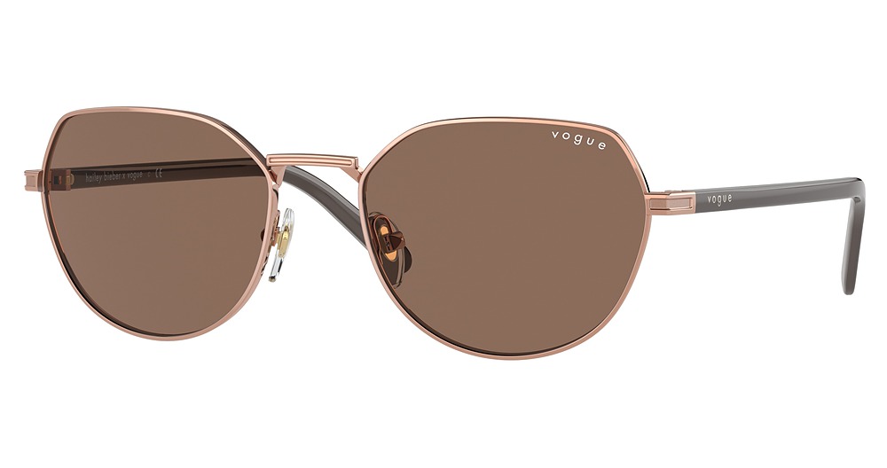 ROSE GOLD / DARK BROWN