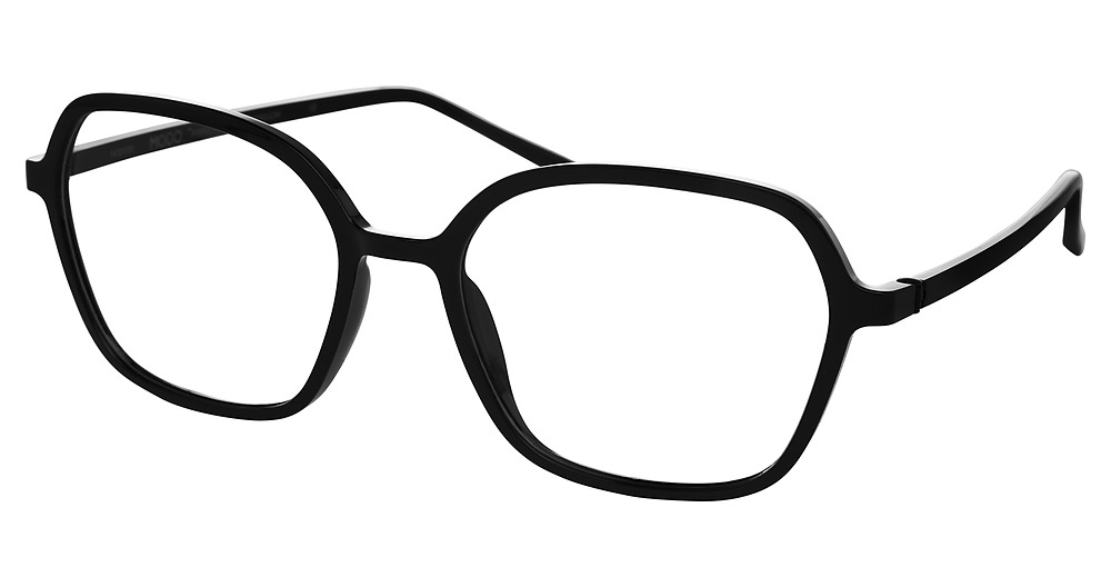 Modo 7059 round eyeglasses in Black