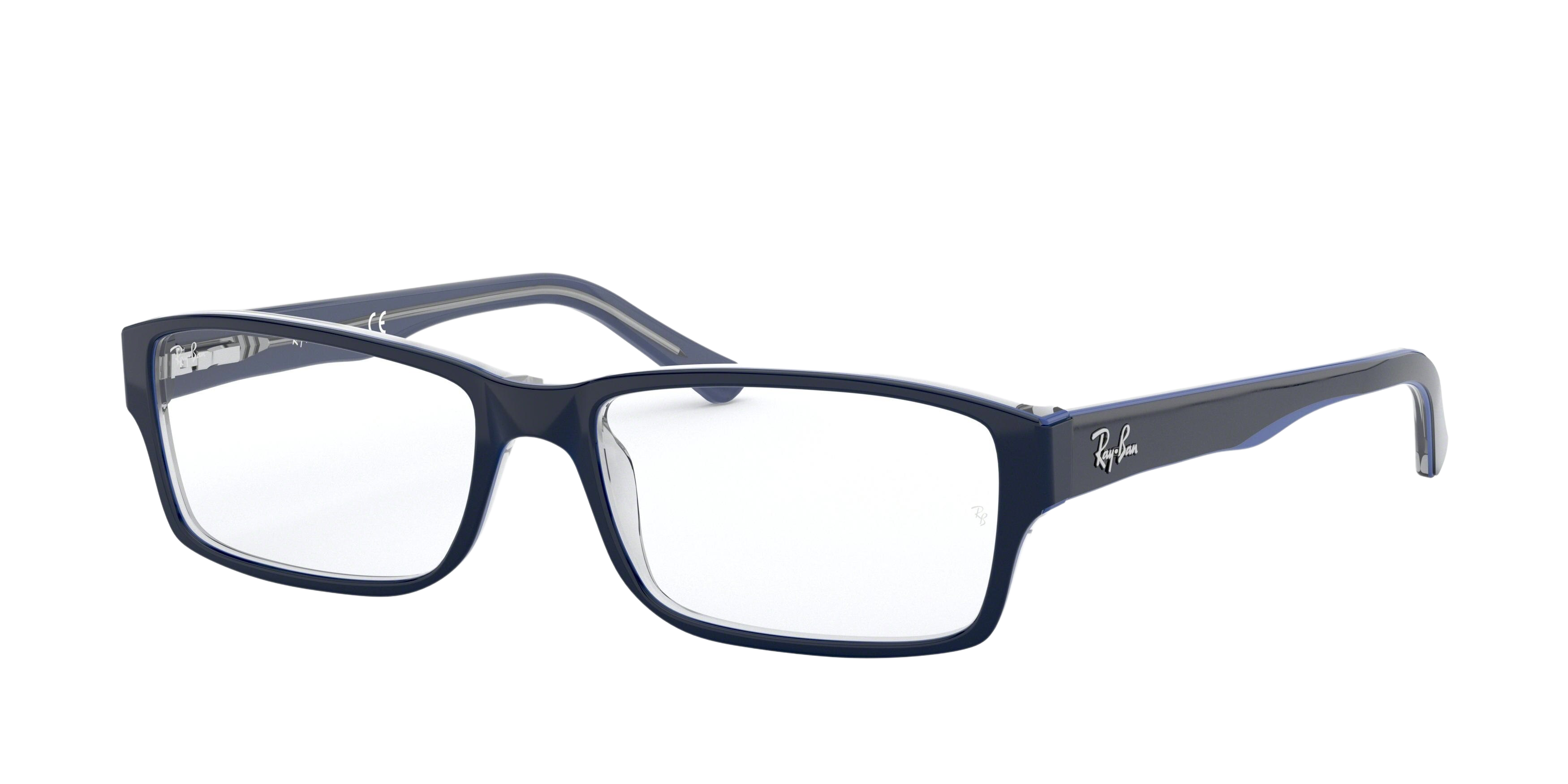 TRASP GREY ON TOP BLUE