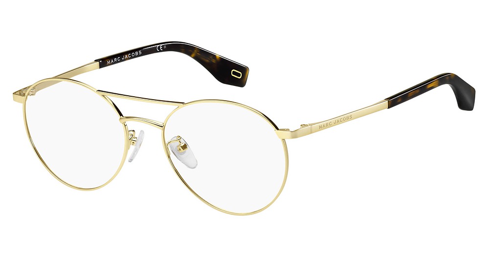 Marc Jacobs Marc 332/F round eyeglasses in Havana