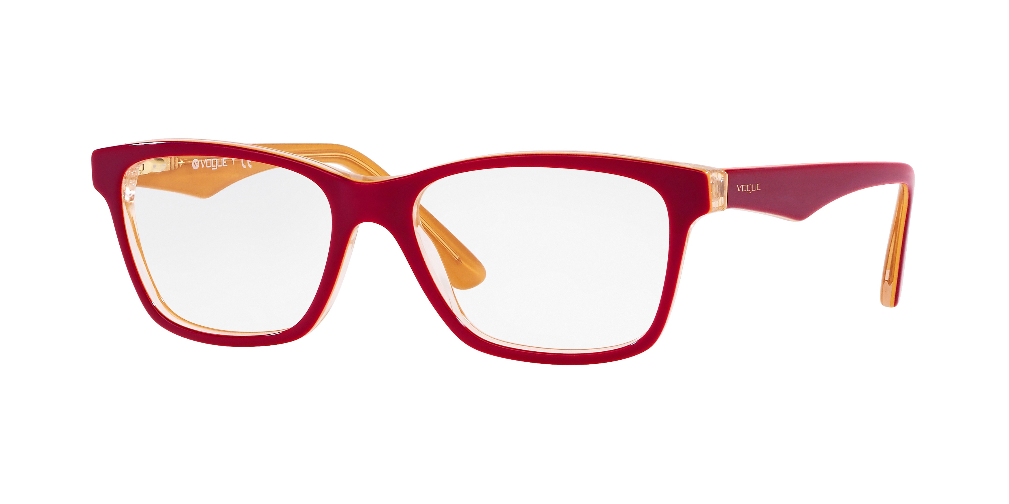 BORDEAUX/YELLOW/TRANSPARENT