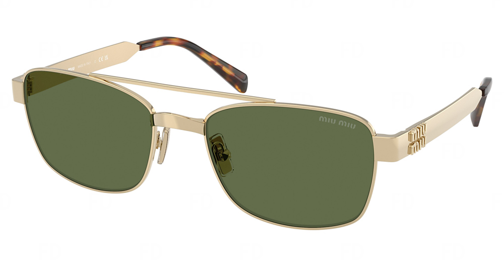 PALE GOLD / DARK GREEN
