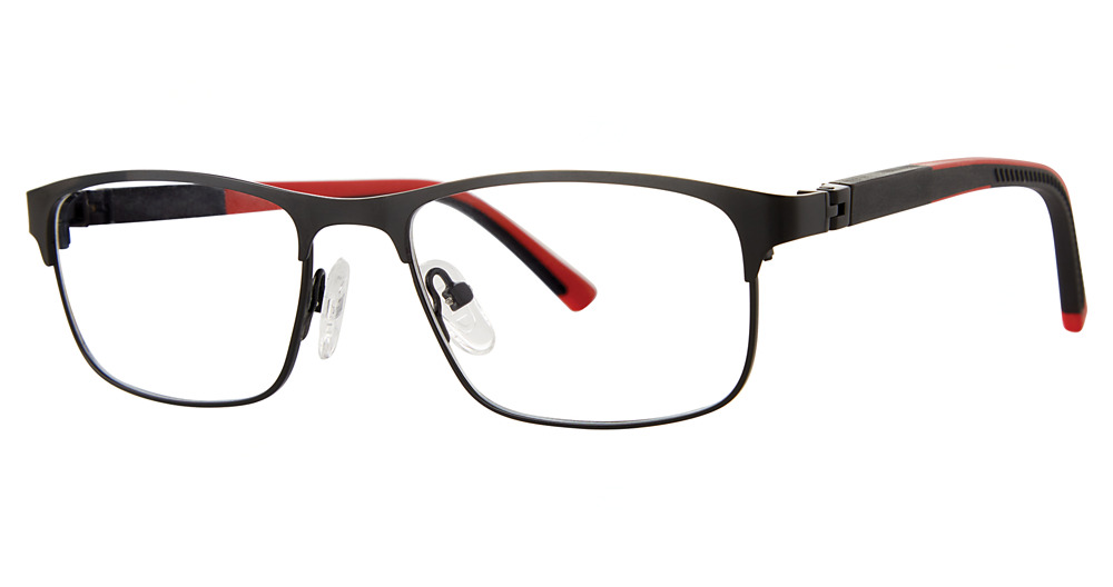 black/red