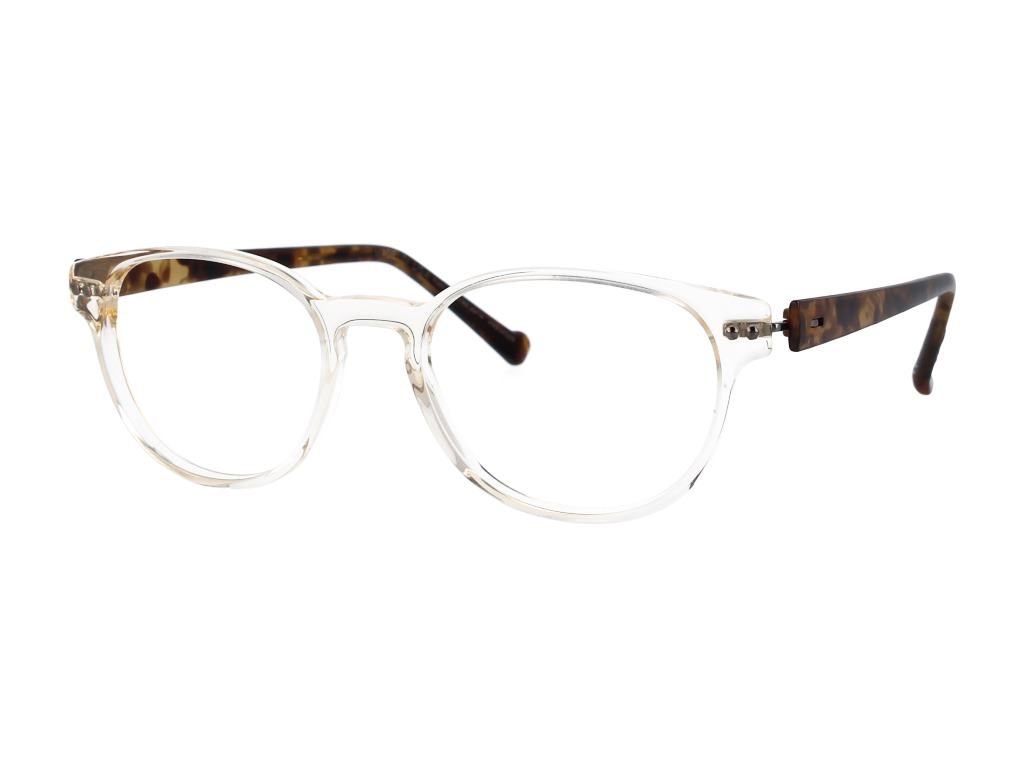 iGreen V4.20 round eyeglasses in Light Honey