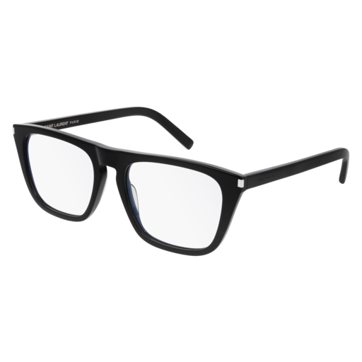 Saint Laurent SL 343 rectangle sunglasses in Black