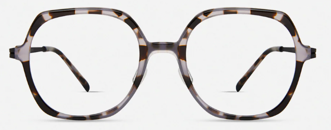 GREY BURGUNDY TORTOISE