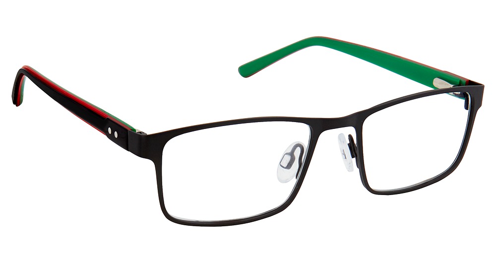 BLACK RED GREEN