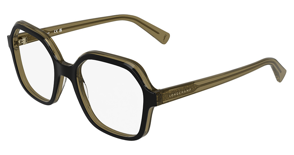 BLACK/TRANSPARENT KHAKI