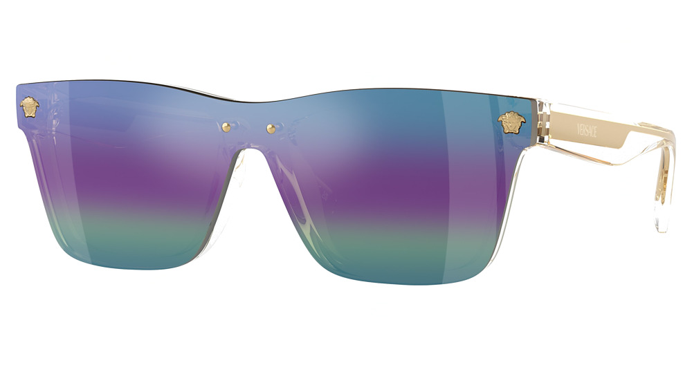CRYSTAL / DARK BROWN MIRROR RAINBOW