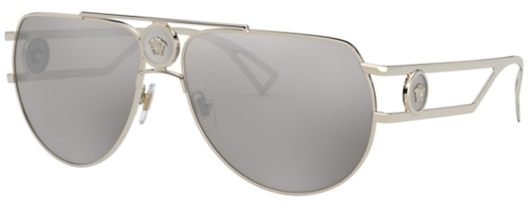 PALE GOLD / LIGHT GREY MIRROR SILVER 80?