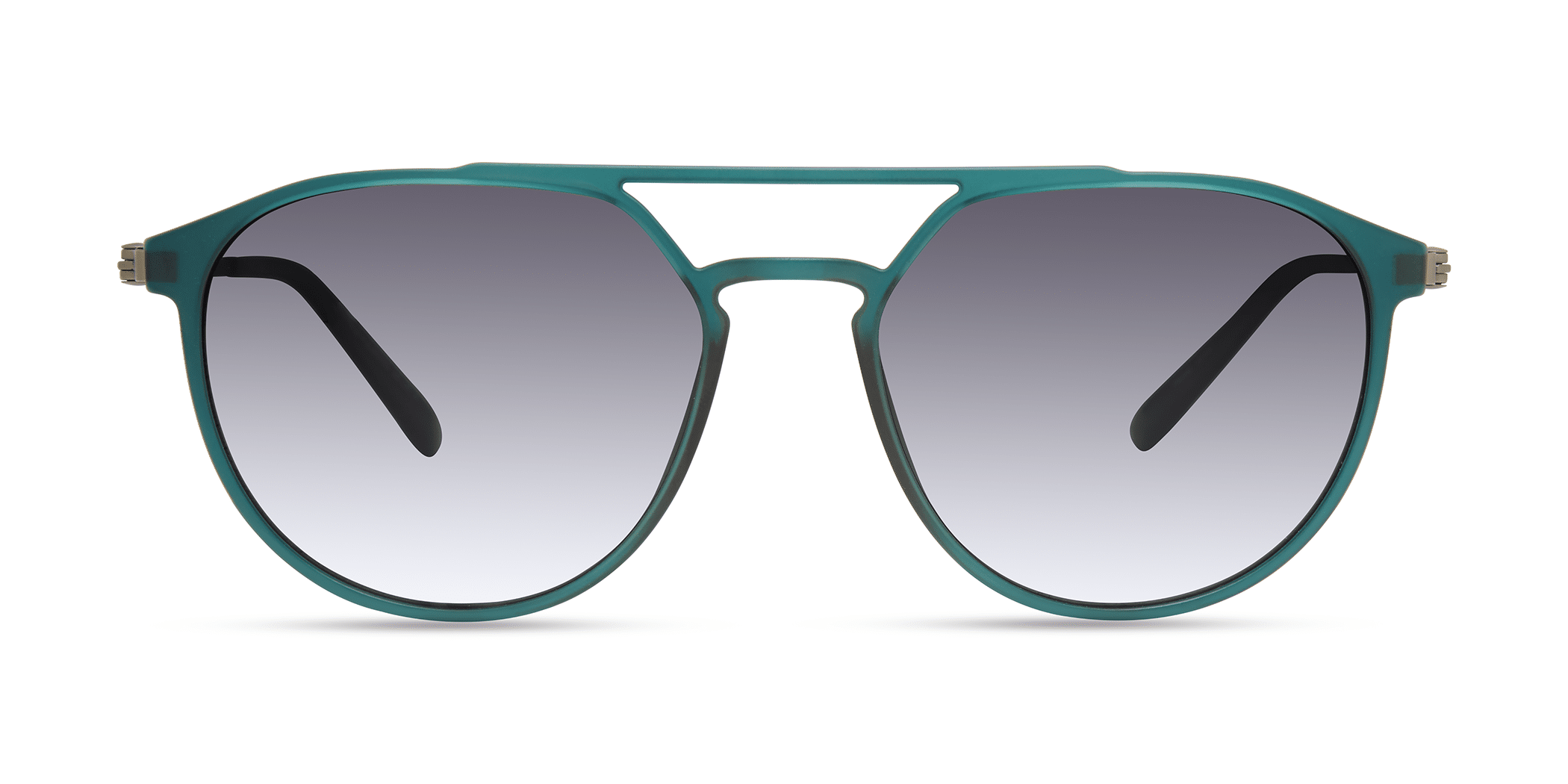 Modo 702 aviator sunglasses in Matte Aqua Sun Lens Cat. 3