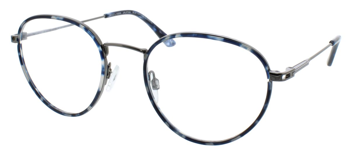 BLUE TORTOISE/GUNMETAL