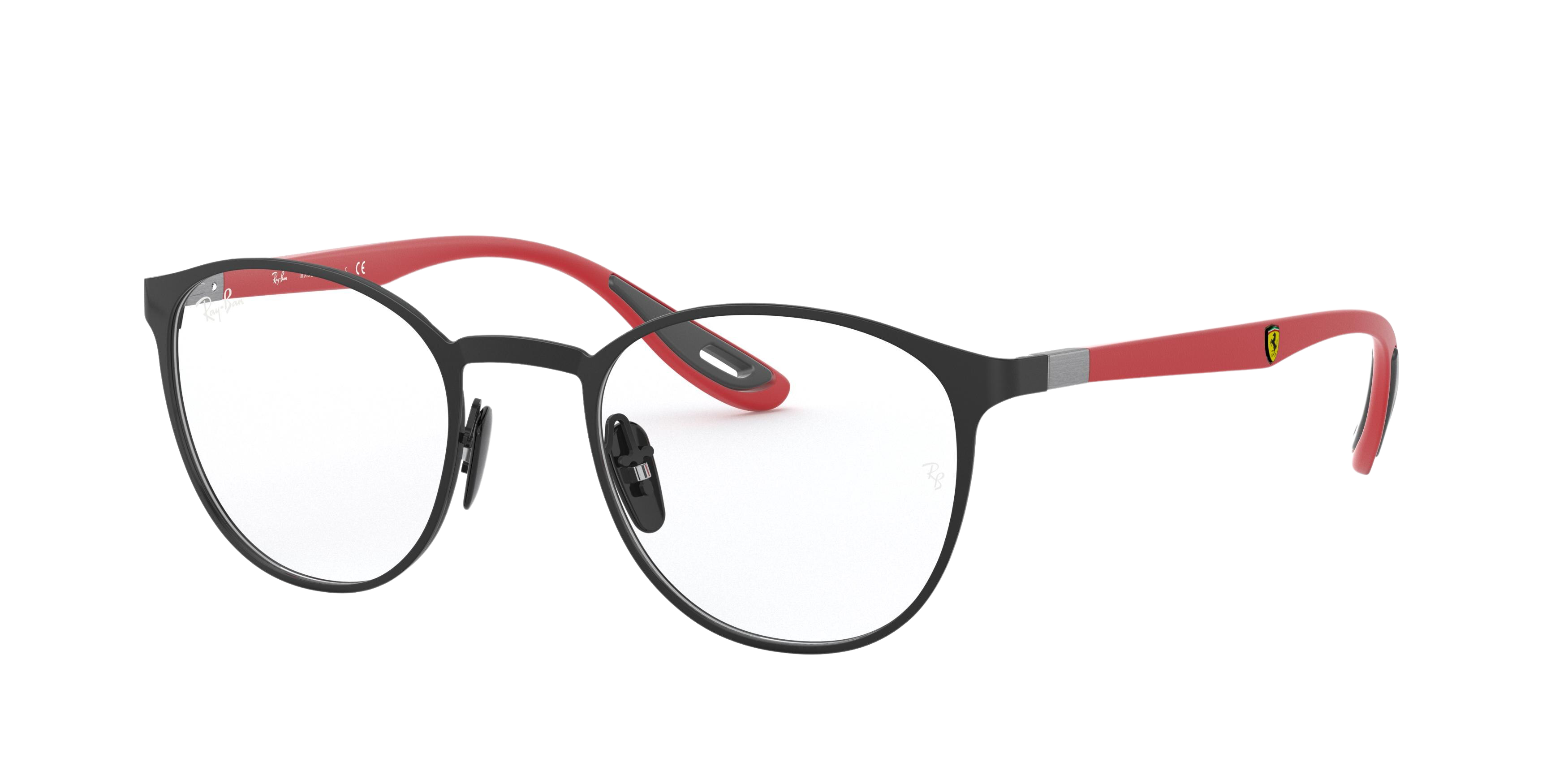 Ray-Ban RX6355M round eyeglasses in Black