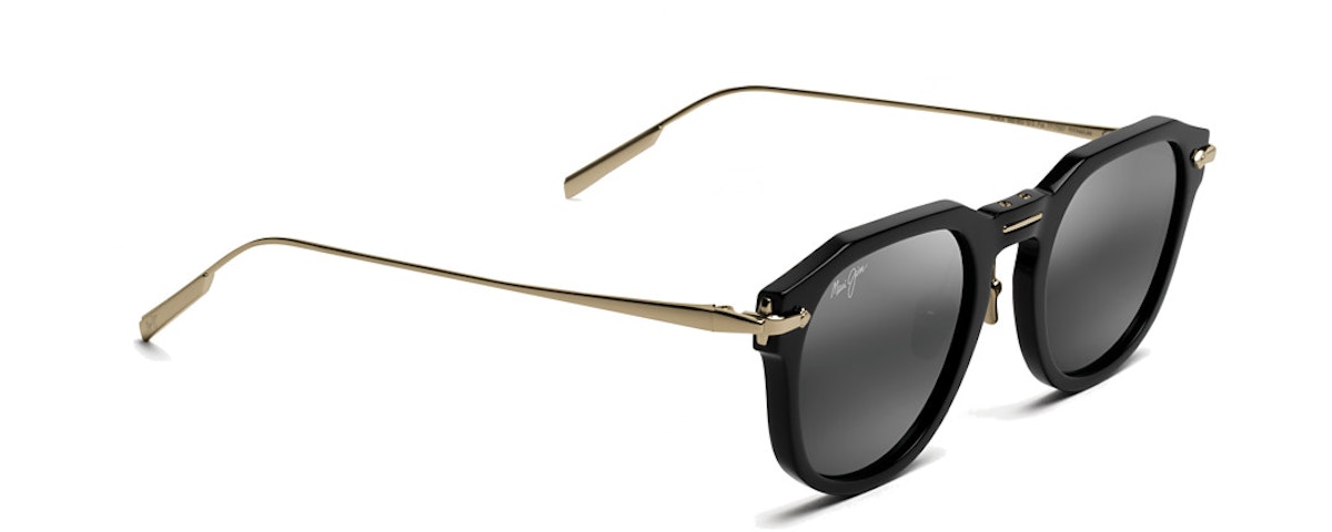 Black with Gold / Neutral Grey