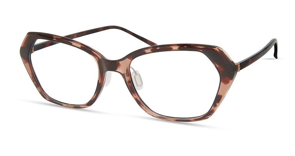 Modo 7049A cateye eyeglasses in Pink Tortoise