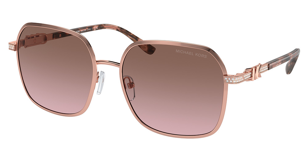 ROSE GOLD SHINY / LIGHT BROWN PINK GRADIENT
