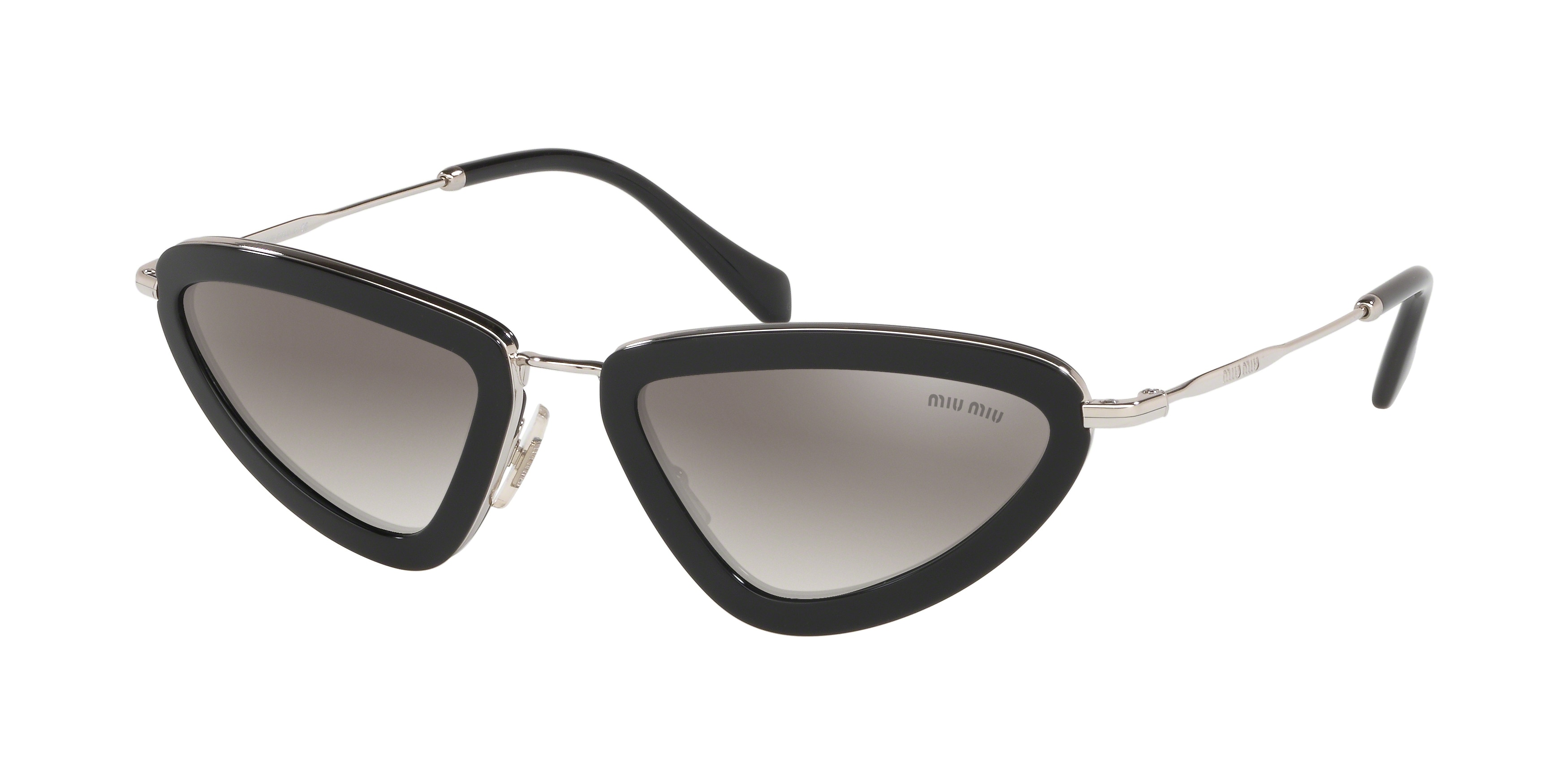 Miu Miu MU 60US square sunglasses in Black