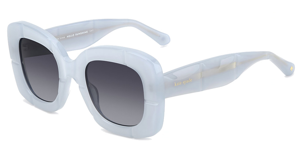 Kate Spade JOSEY/G/S square sunglasses in Blue/Dark Grey Shaded