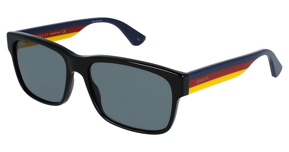 BLACK-MULTICOLOR-BLUE / NYLON