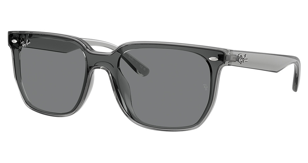 Ray-Ban RB4466D square sunglasses in Transparent Grey/Dark Grey