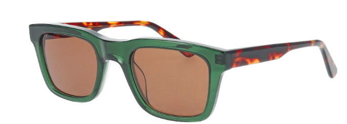 OLIVE-GREEN DARK TRANSPARENT