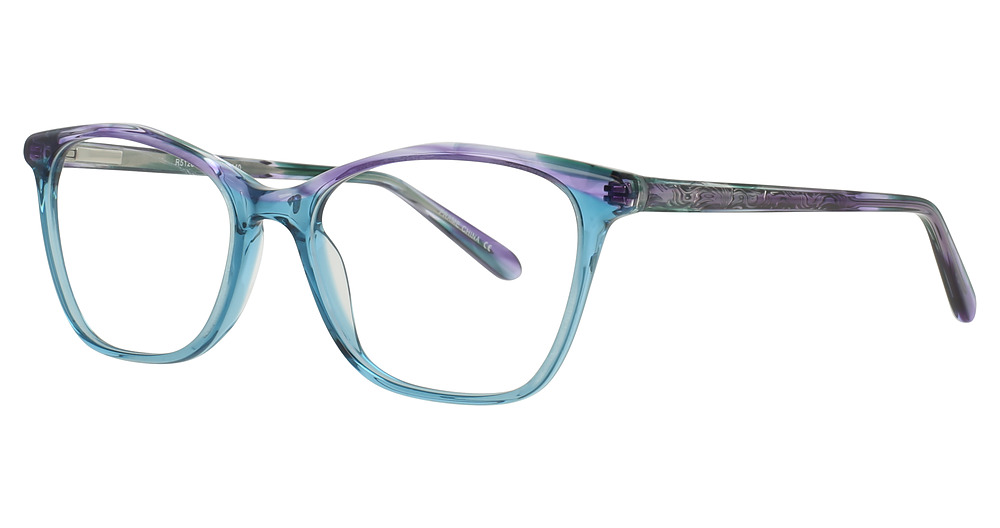 Purple Marble/Teal