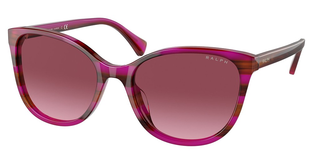 STRIPED BROWN PURPLE / GRADIENT VIOLET